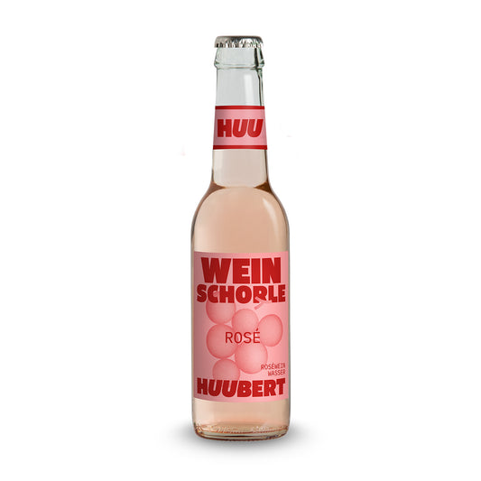 HUUBERT Weinschorle ROSÉ 275 ml