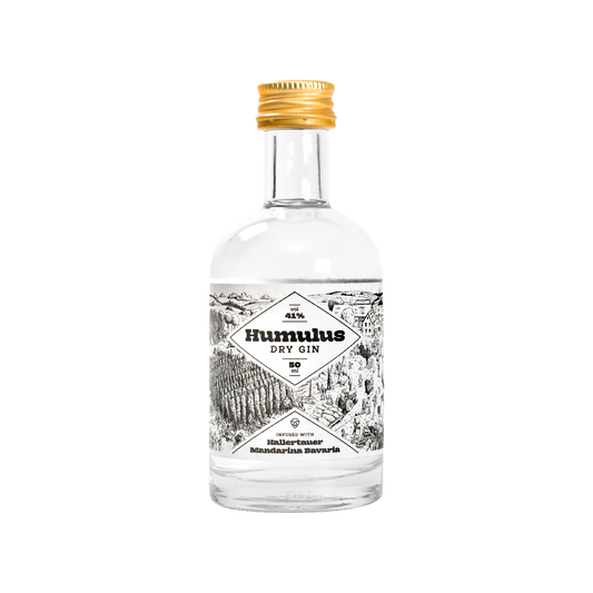 HUMULUS Dry Gin 50 ml Miniatur
