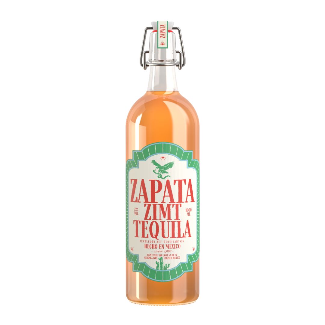 ZAPATA Zimt Tequila 1000 ml