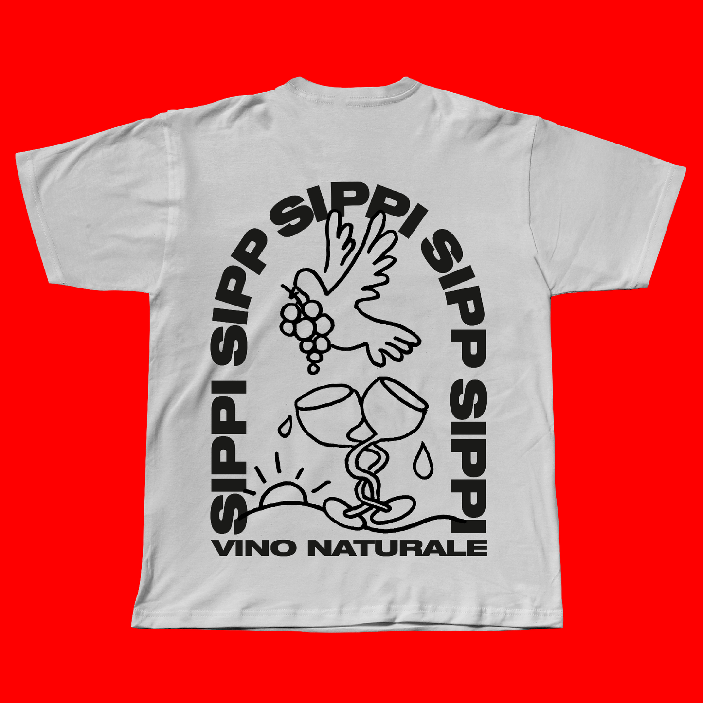 TAUBE TRAUBE T-Shirt "Sippi Sipp"